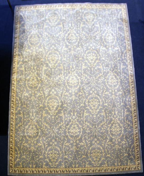 A Chinese rug, 7ft 5in. by 5ft 3in.